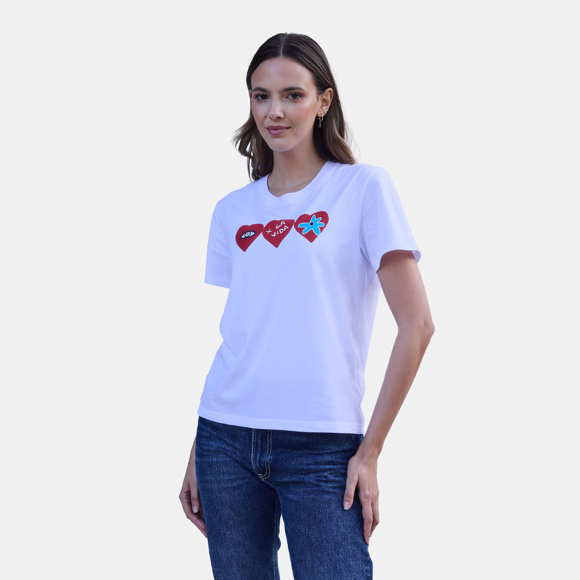 REMERA X LA VIDA SS25 — imagen 4